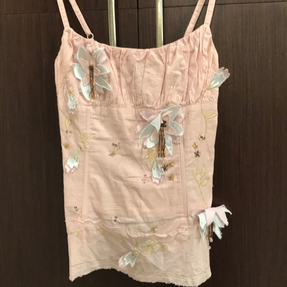 Womens camisole small,pale pink